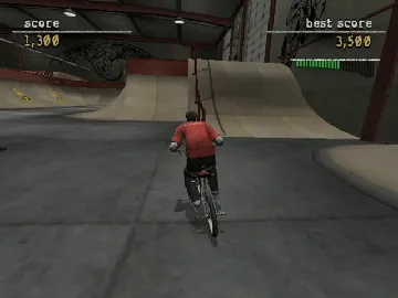 Mat Hoffman's Pro BMX 2 screen shot game playing